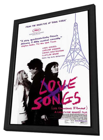 Love Songs 11 x 17 Movie Poster - Style A - in Deluxe Aluminum Frame