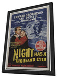 Night Has a Thousand Eyes 11 x 17 Movie Poster - Australian Style A - in Deluxe Aluminum Frame