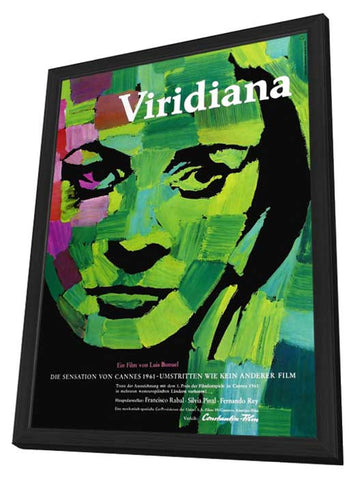 Viridiana 11 x 17 Movie Poster - German Style B - in Deluxe Aluminum Frame