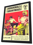 Abnormals Anonymous 11 x 17 Retro Book Cover Poster - in Deluxe Aluminum Frame