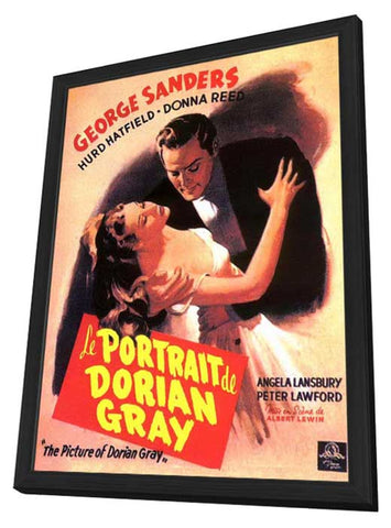 The Picture of Dorian Gray 11 x 17 Movie Poster - French Style A - in Deluxe Aluminum Frame