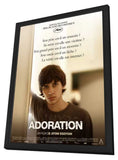 Adoration 11 x 17 Movie Poster - French Style A - in Deluxe Aluminum Frame