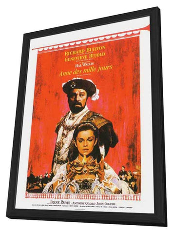 Anne of the Thousand Days 11 x 17 Movie Poster - French Style A - in Deluxe Aluminum Frame