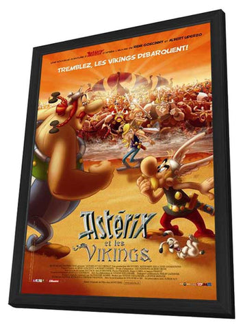 Asterix and the Vikings 11 x 17 Movie Poster - French Style C - in Deluxe Aluminum Frame