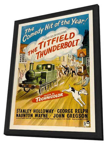 The Titfield Thunderbolt 11 x 17 Movie Poster - UK Style A - in Deluxe Aluminum Frame