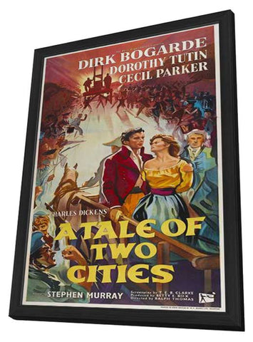 A Tale of Two Cities 11 x 17 Movie Poster - Style A - in Deluxe Aluminum Frame