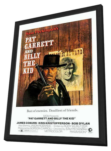 Pat Garrett and Billy the Kid 11 x 17 Movie Poster - Style C - in Deluxe Wood Frame