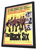 The Black Six 11 x 17 Movie Poster - Style A - in Deluxe Wood Frame