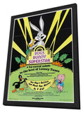 Bugs Bunny Superstar 11 x 17 Movie Poster - Style A - in Deluxe Wood Frame
