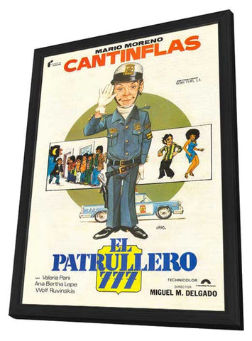 Patrullero 777, El 11 x 17 Movie Poster - Spanish Style A - in Deluxe Aluminum Frame