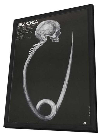 No End 11 x 17 Movie Poster - Polish Style A - in Deluxe Aluminum Frame