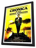 Chronicle of a Death Foretold 11 x 17 Movie Poster - Spanish Style A - in Deluxe Wood Frame