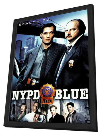 NYPD Blue 11 x 17 TV Poster - Style E - in Deluxe Aluminum Frame