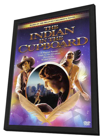 The Indian in the Cupboard 11 x 17 Movie Poster - Style B - in Deluxe Wood Frame