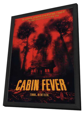 Cabin Fever 11 x 17 Movie Poster - Style C - in Deluxe Wood Frame