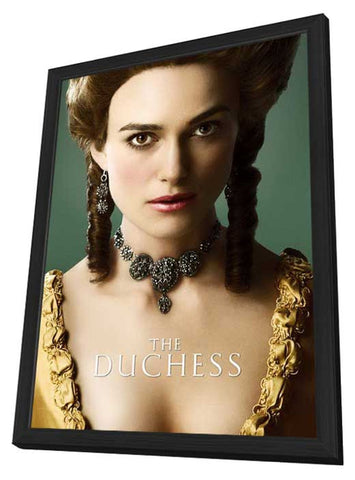 The Duchess 11 x 17 Movie Poster - UK Style A - in Deluxe Aluminum Frame