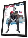 Citizen Havel 11 x 17 Movie Poster - Czchecoslovakian Style A - in Deluxe Aluminum Frame