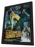 Night of the Werewolf 11 x 17 Movie Poster - Spanish Style A - in Deluxe Aluminum Frame