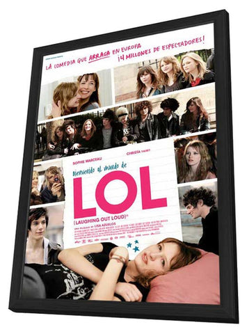 Lol 11 x 17 Movie Poster - Spanish Style A - in Deluxe Aluminum Frame