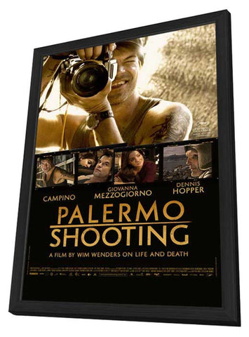 Palermo Shooting 11 x 17 Movie Poster - Style A - in Deluxe Wood Frame