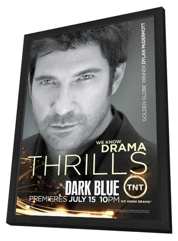 Dark Blue (TV) 11 x 17 TV Poster - Style A - in Deluxe Aluminum Frame