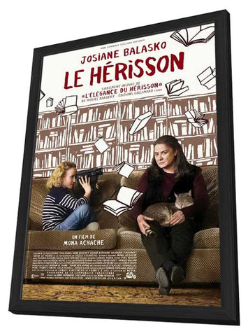 Le herisson 11 x 17 Movie Poster - French Style A - in Deluxe Wood Frame
