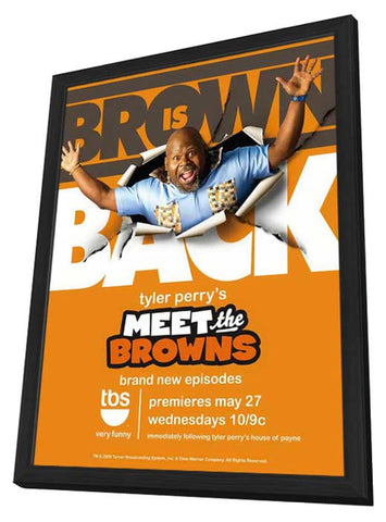 Meet the Browns (TV) 11 x 17 TV Poster - Style A - in Deluxe Aluminum Frame