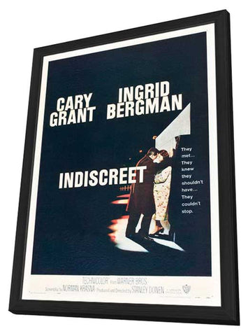 Indiscreet 11 x 17 Movie Poster - Style B - in Deluxe Wood Frame