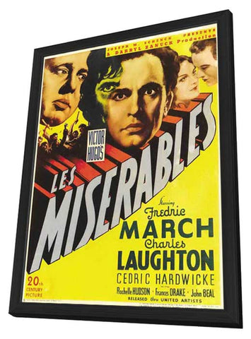 Les Miserables 11 x 17 Movie Poster - Style A - in Deluxe Aluminum Frame