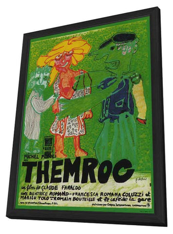 Themroc 11 x 17 Movie Poster - French Style A - in Deluxe Aluminum Frame