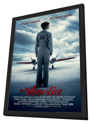 Amelia 11 x 17 Movie Poster - Style A - in Deluxe Aluminum Frame