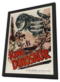 King Dinosaur 11 x 17 Movie Poster - Style A - in Deluxe Aluminum Frame