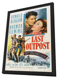 The Last Outpost 11 x 17 Movie Poster - Style B - in Deluxe Aluminum Frame
