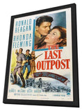 The Last Outpost 11 x 17 Movie Poster - Style B - in Deluxe Wood Frame
