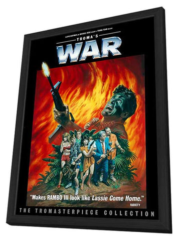Troma's War 11 x 17 Movie Poster - Style A - in Deluxe Aluminum Frame