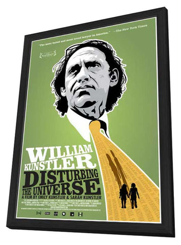 William Kunstler: Disturbing the Universe 11 x 17 Movie Poster - Style A - in Deluxe Aluminum Frame