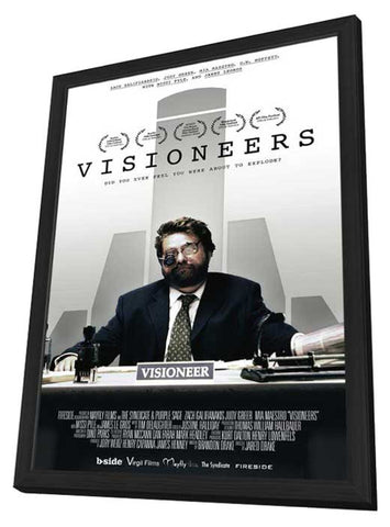 Visioneers 11 x 17 Movie Poster - Style B - in Deluxe Aluminum Frame