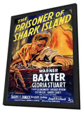 The Prisoner of Shark Island 11 x 17 Movie Poster - Style A - in Deluxe Aluminum Frame
