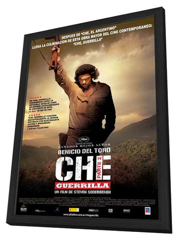 Che: Part Two 11 x 17 Movie Poster - Argentine Style A - in Deluxe Aluminum Frame