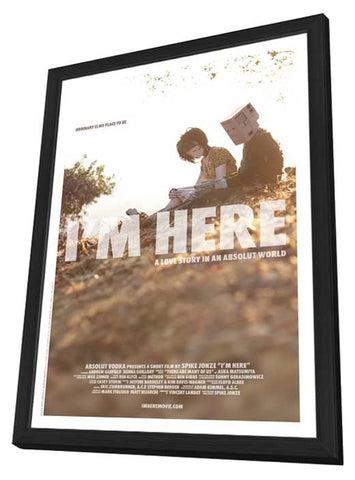 I'm Here 11 x 17 Movie Poster - Style A - in Deluxe Aluminum Frame