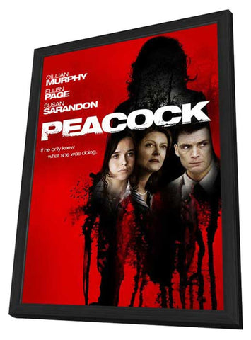 Peacock 11 x 17 Movie Poster - Style A - in Deluxe Aluminum Frame