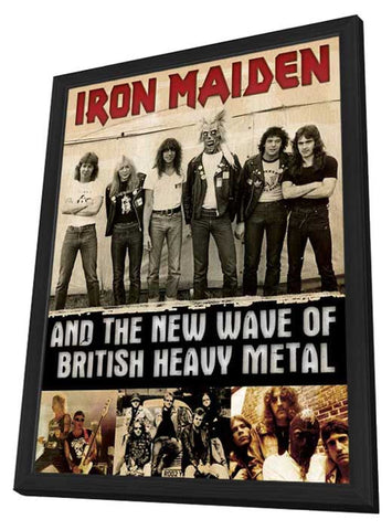 Iron Maiden and the New Wave of British Heavy Metal 11 x 17 Movie Poster - Style A - in Deluxe Wood Frame