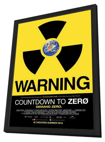 Countdown to Zero 11 x 17 Movie Poster - Canadian Style A - in Deluxe Aluminum Frame