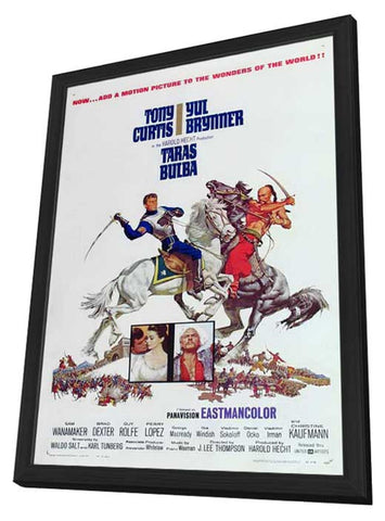 Taras Bulba 11 x 17 Movie Poster - Style B - in Deluxe Wood Frame