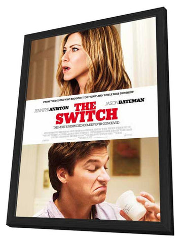 The Switch 11 x 17 Movie Poster - Style A - in Deluxe Aluminum Frame