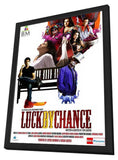 Luck by Chance 11 x 17 Movie Poster - Indian Style A - in Deluxe Aluminum Frame