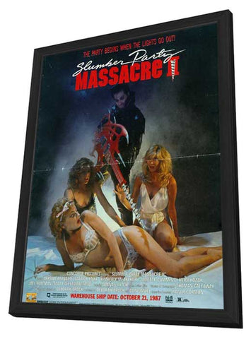 The Slumber Party Massacre 11 x 17 Movie Poster - Style A - in Deluxe Wood Frame