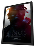 Monsters 11 x 17 Movie Poster - Style B - in Deluxe Aluminum Frame