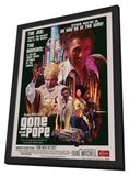 Gone with the Pope 11 x 17 Movie Poster - Style A - in Deluxe Aluminum Frame