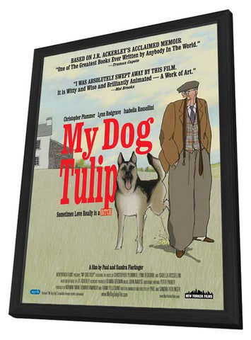 My Dog Tulip 11 x 17 Movie Poster - Style A - in Deluxe Aluminum Frame